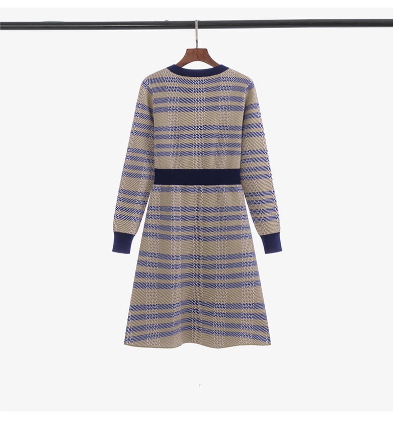 【dress】Vネックワンピース　M25463
