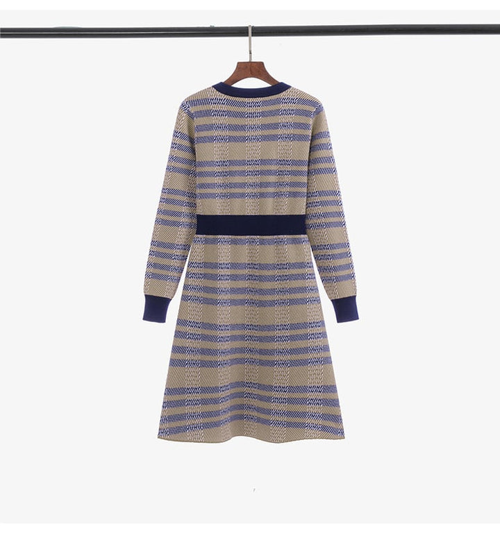 【dress】Vネックワンピース　M25463