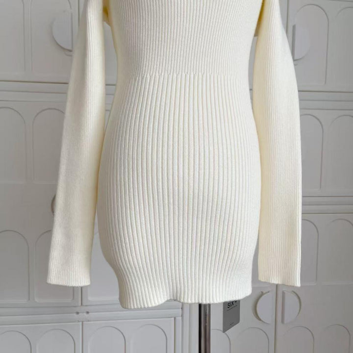 【tops】ボートネックニットセーター　M27869
