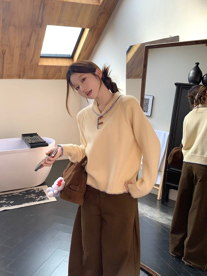 【tops】ニットセーター　M28842