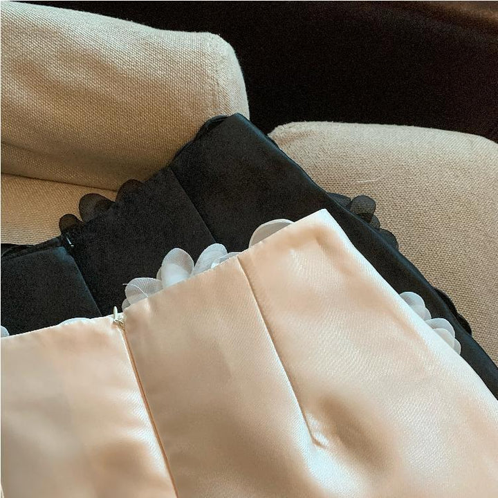 【bottoms】立体フラワースカート　M27356