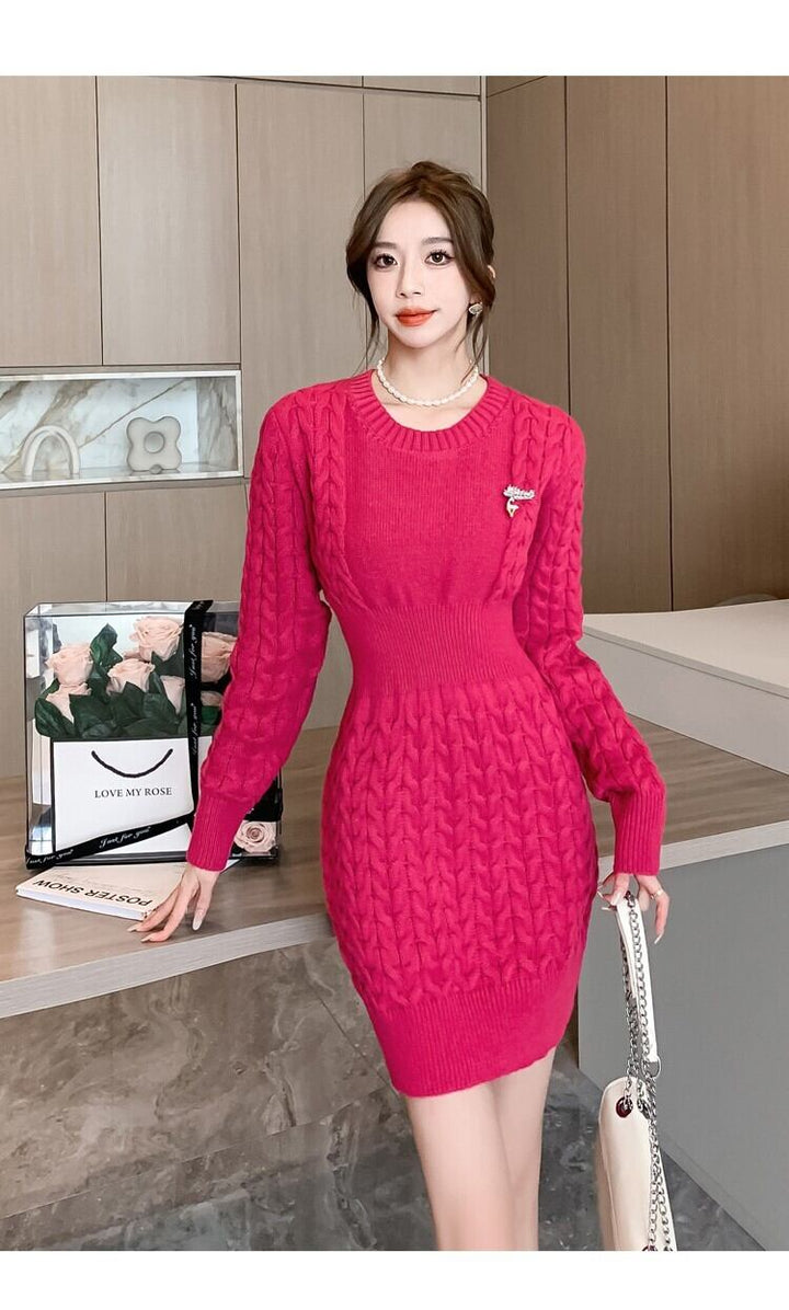 【dress】ニットワンピース　M18797