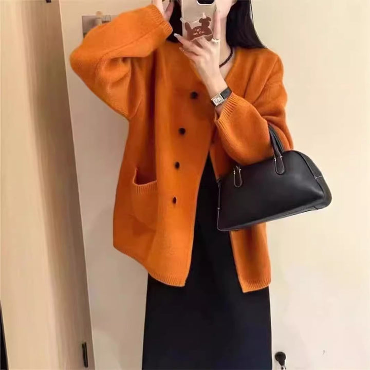 【outer】ニットカーデ　M26749