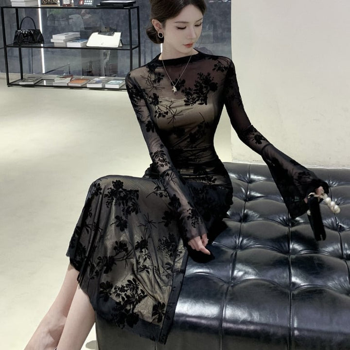 【dress】マーメイドワンピース　M26643