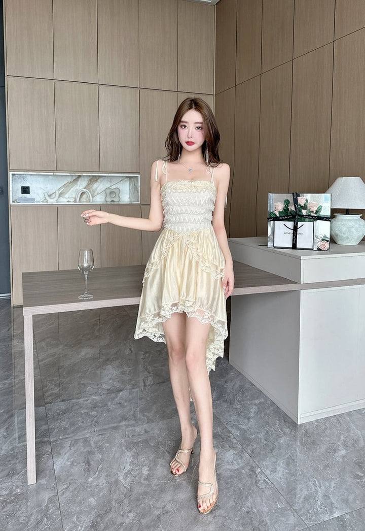 【dress】不規則 イレギュラーキャミワンピース　M24230