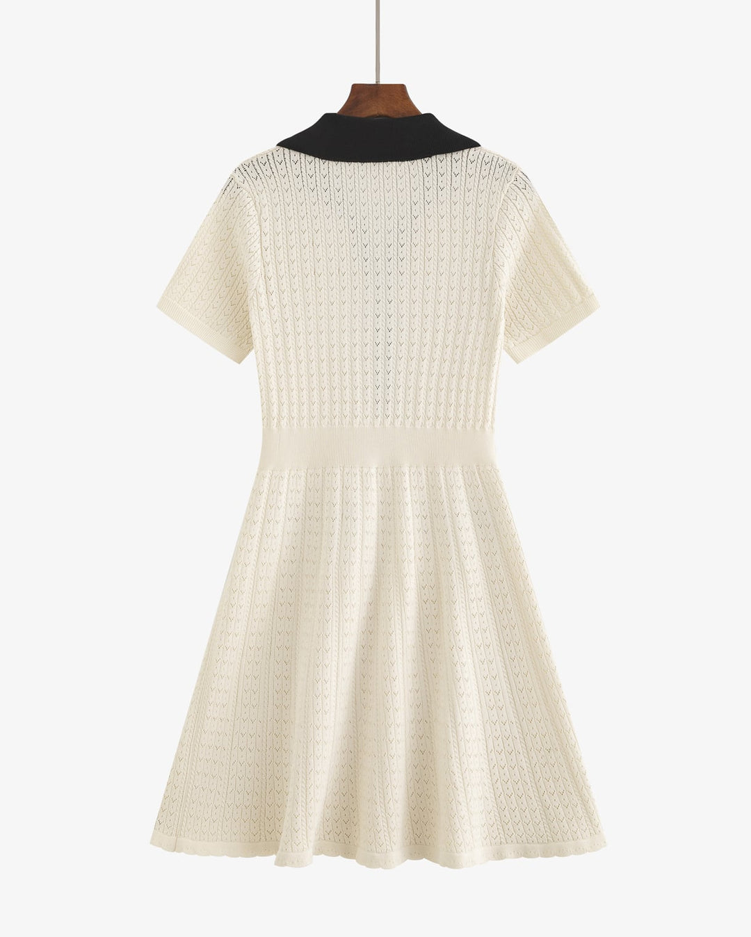 【dress】Aラインニットワンピース Q8468