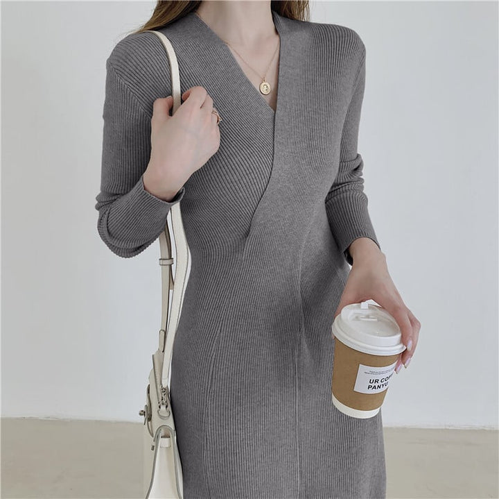 【dress】ニットワンピース　M25539