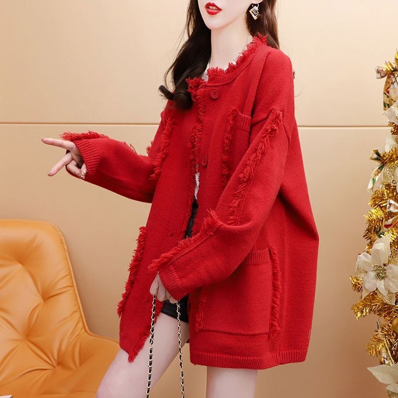 【tops】ニットセーター　M21349