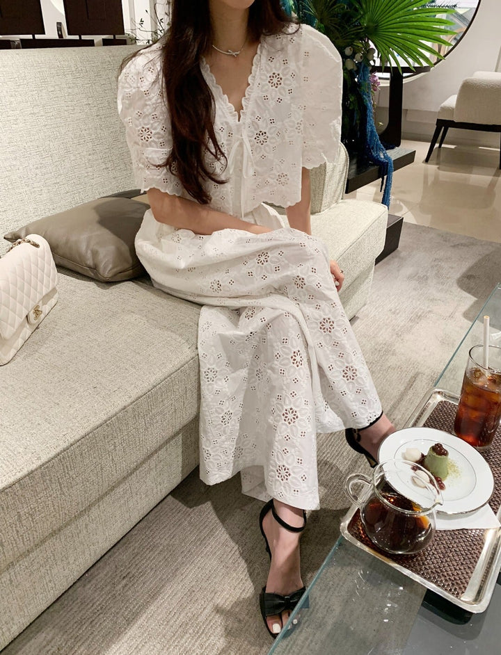 【set】カットワーク刺繍セット　M23884