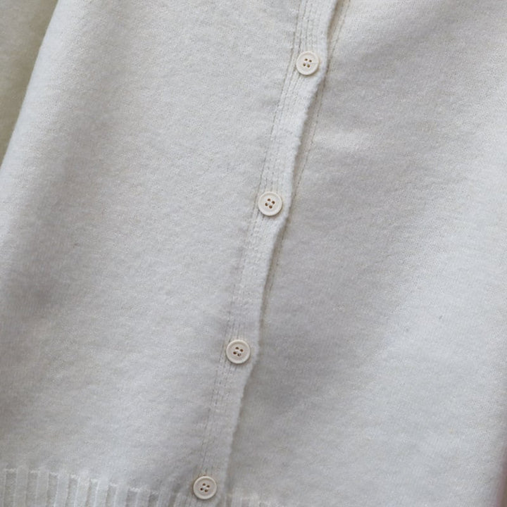 【outer】無地ニットカーデ　M26087
