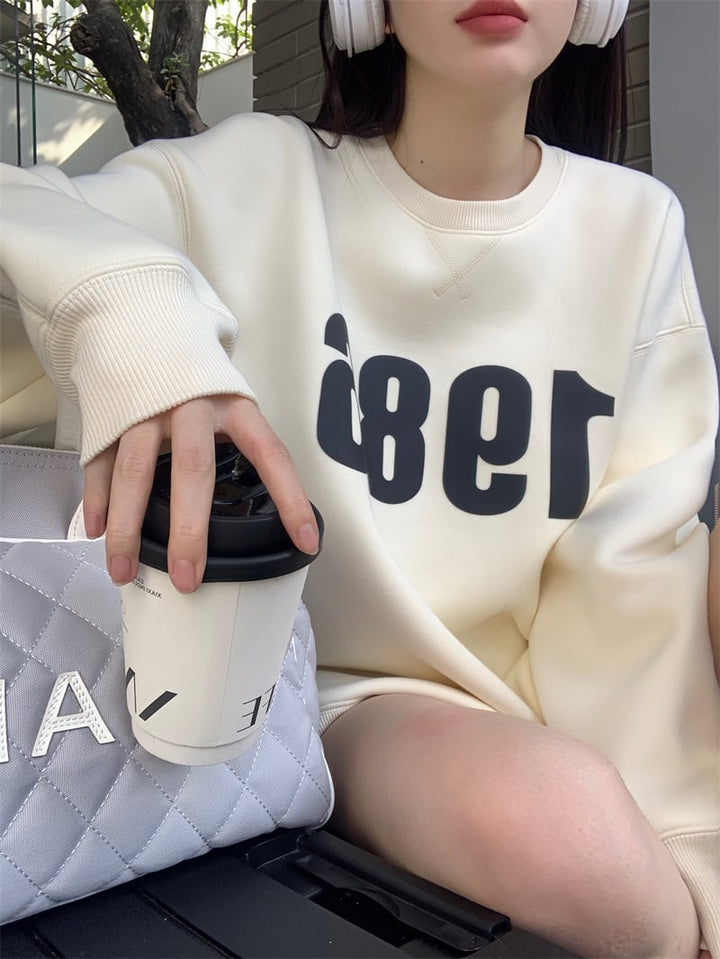 【tops】裹起毛プルオーバー　M26672