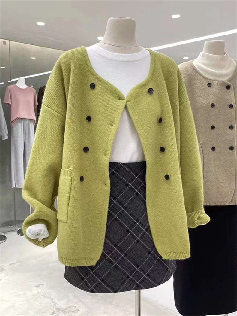 【outer】ニットカーデ　M26749