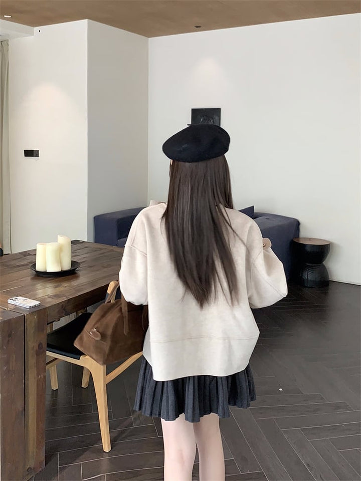 【outer】ショートコートマフラー付き　M27679