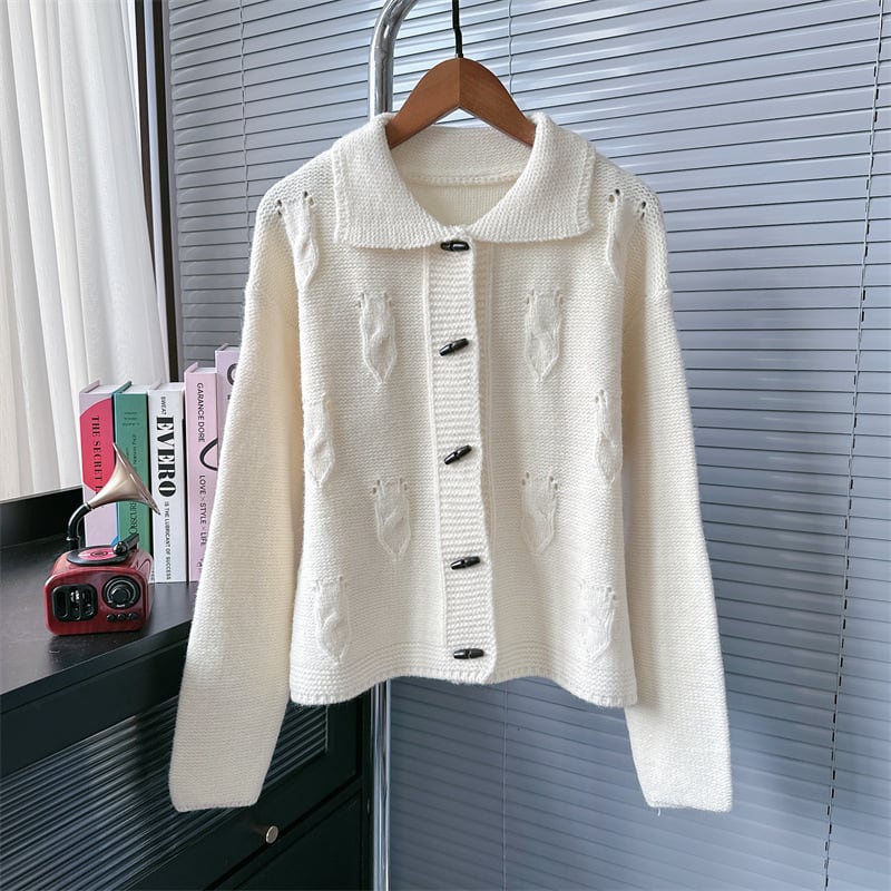 【outer】ニットカーデ　M26880