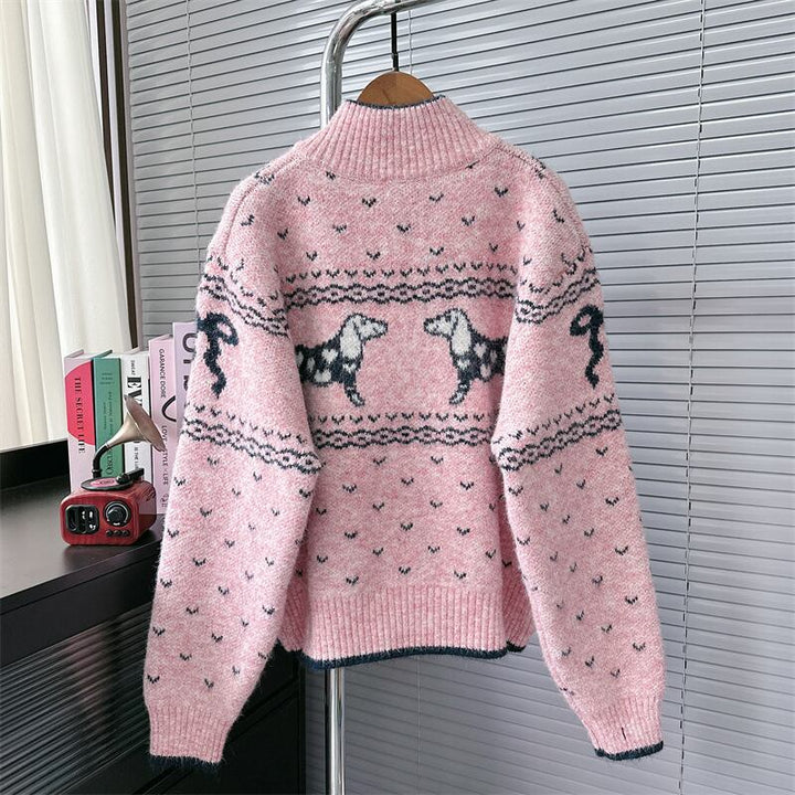 【outer】ニットカーデ　M28153