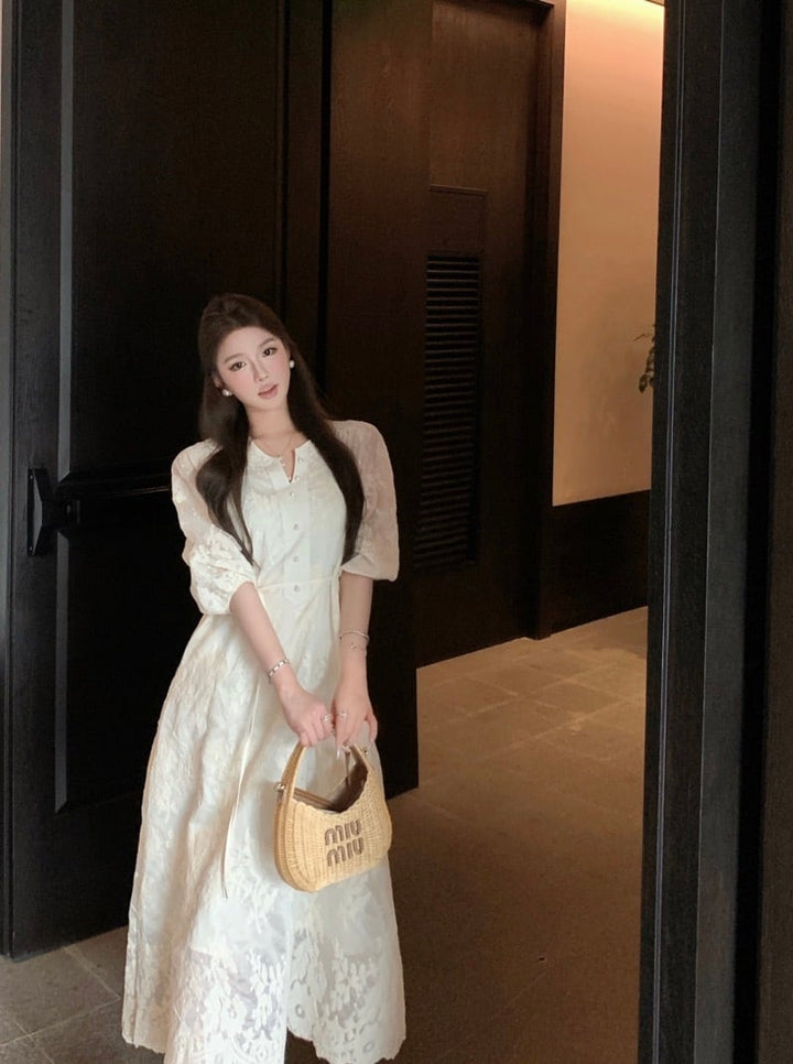 【dress】デートワンピース　M24686