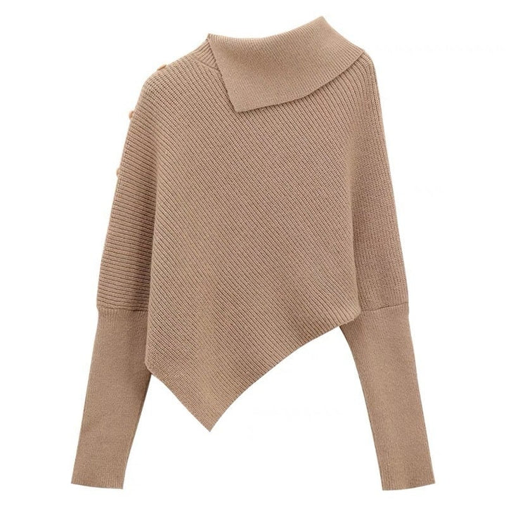 【tops】イレギュラーニットセーター　M26477