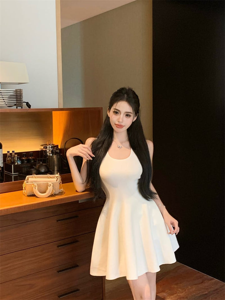 【dress】ノースリーブニットワンピース　M24696