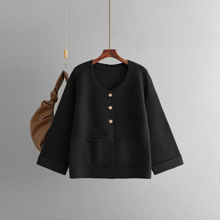 【outer】ニットカーデ　M25681