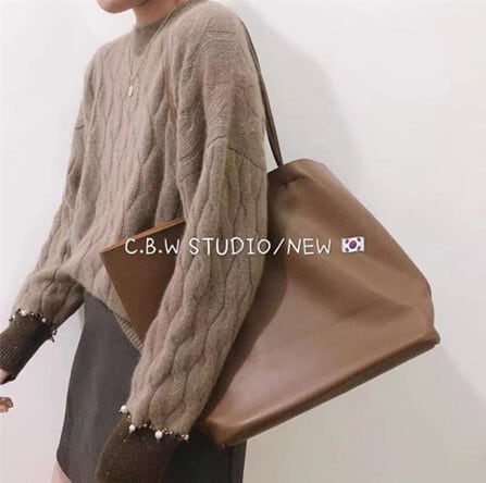 【tops】キラキラニットセーター　M18335