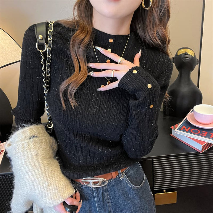 【tops】ニットトップス　M26757