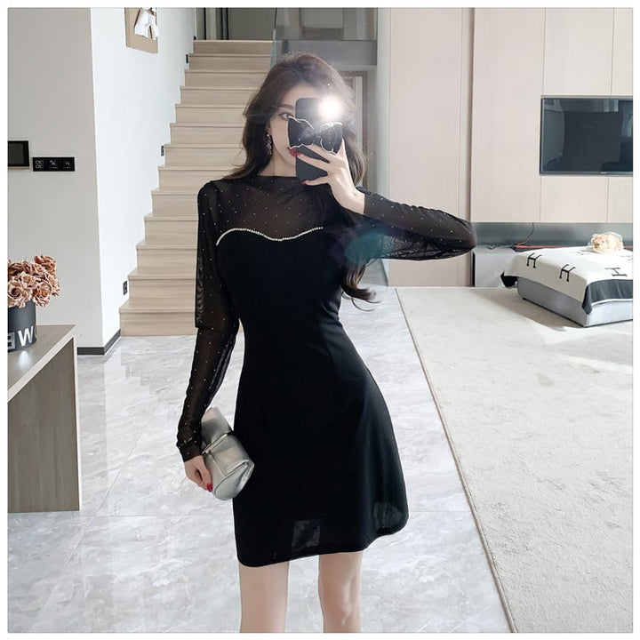 【dress】デートワンピース　M25498