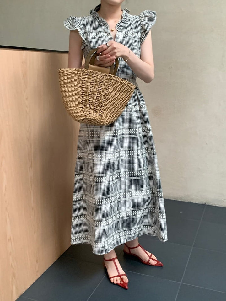 【dress】フリルワンピース　M24461