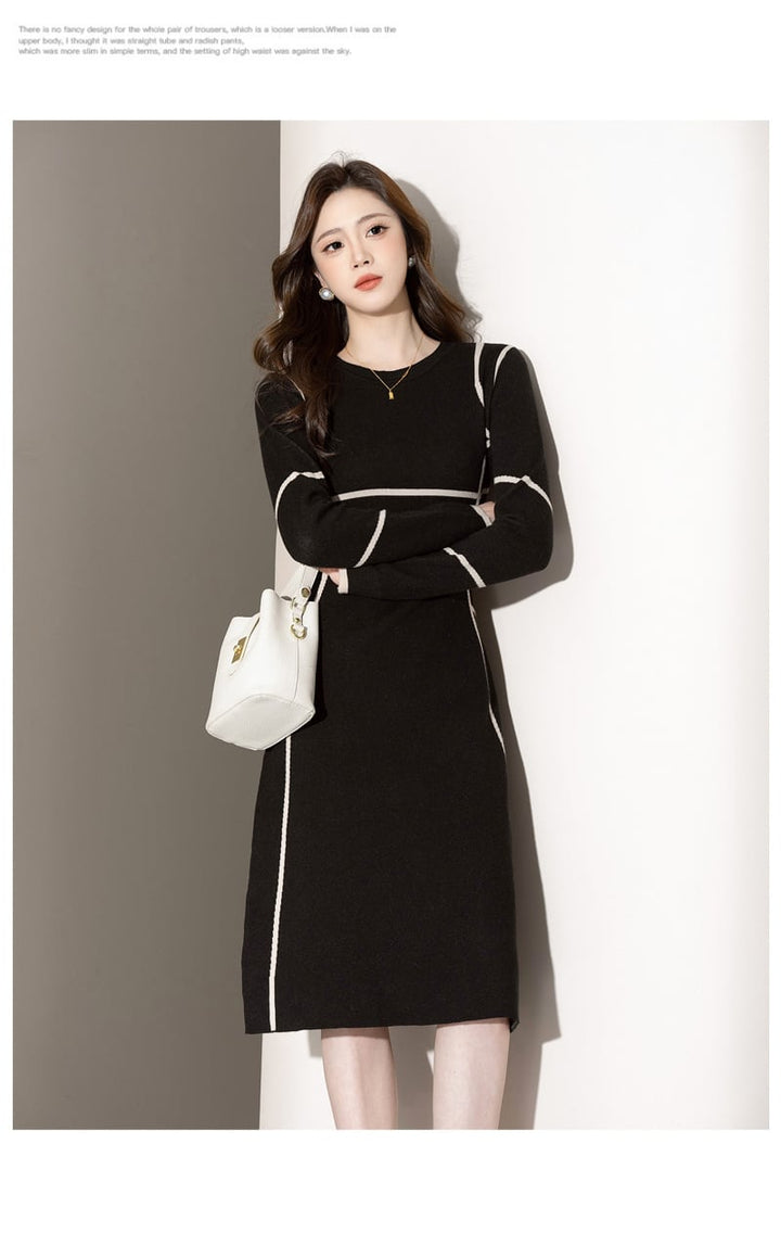 【dress】ニットワンピース　M26604