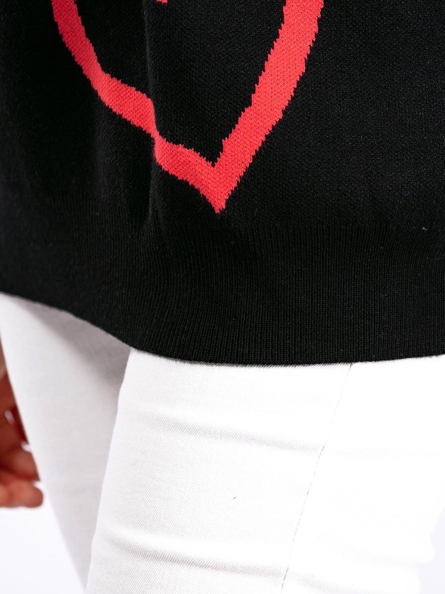 【tops】クルーネックニットセーター　M17833