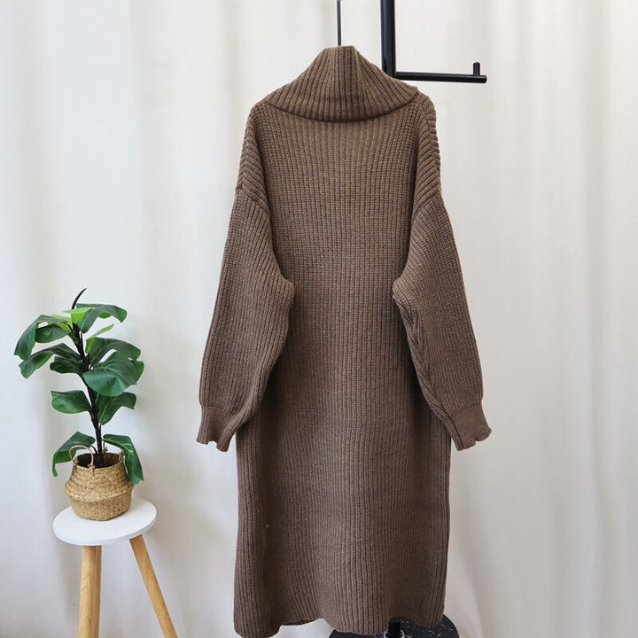 【outer】ロング丈ニットカーデ　M27043