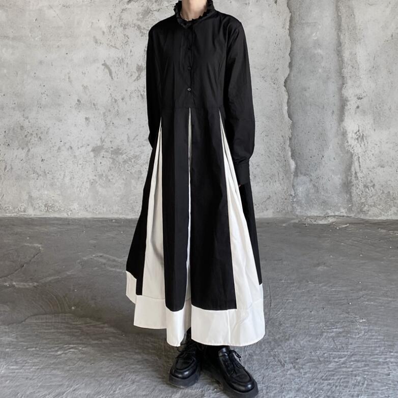 【dress】配色ワンピース　M26947