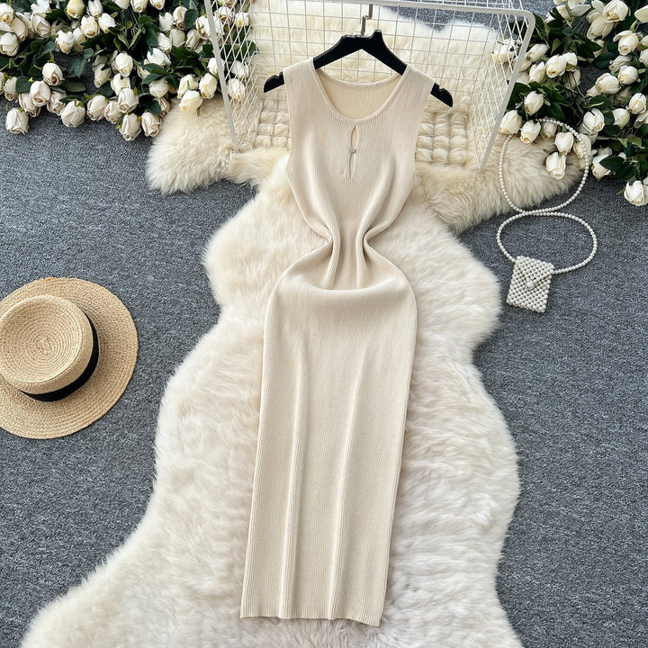 【dress】ノースリーブニットワンピース　M29709