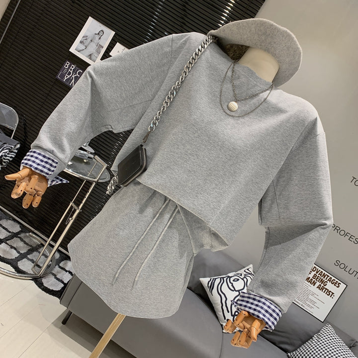 【set】プルオーバー×スカートセット　M26096