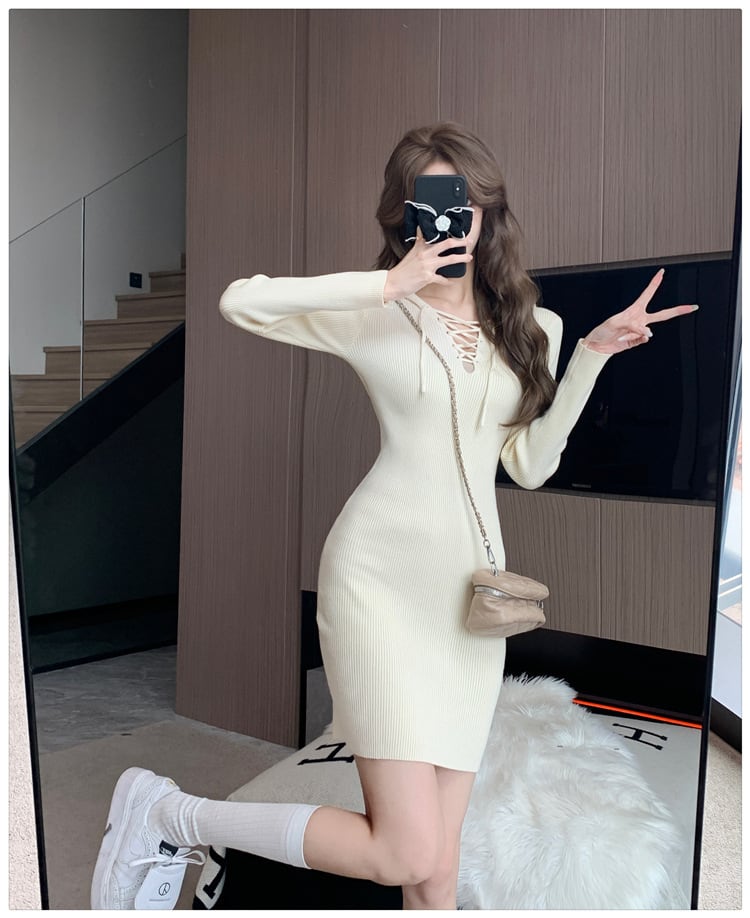【dress】フード付きワンピース　M18296
