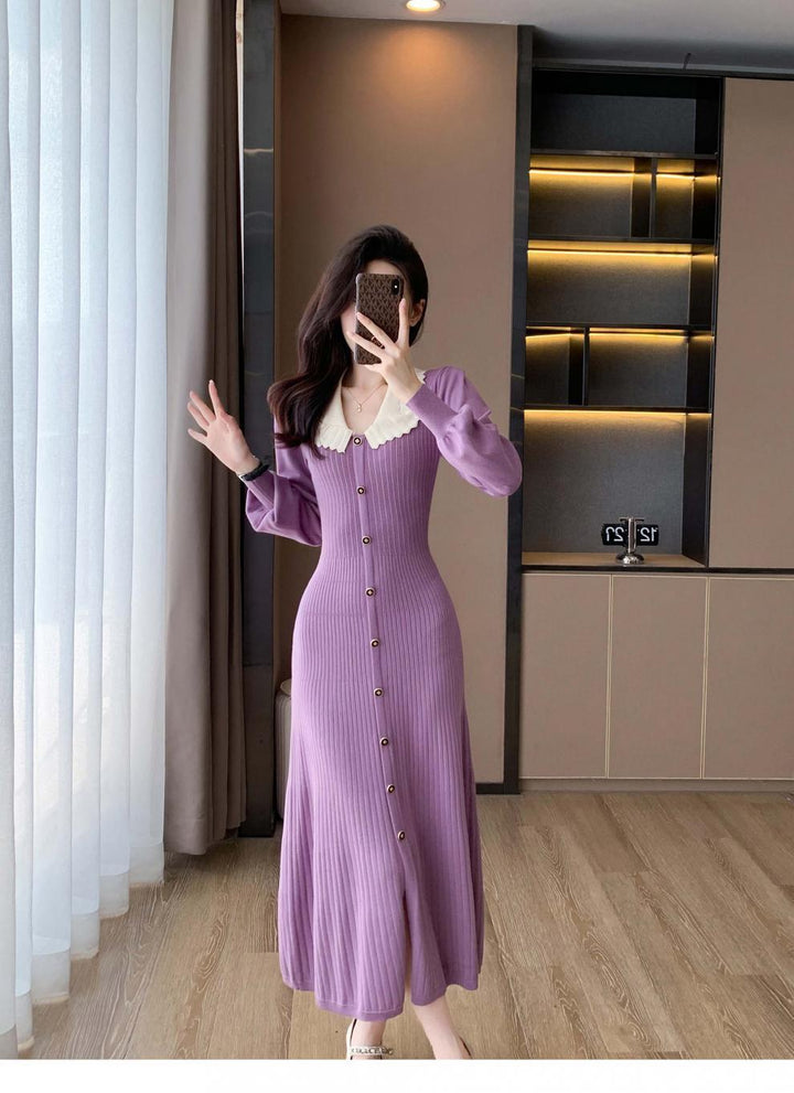 【dress】ニットワンピース　M25691