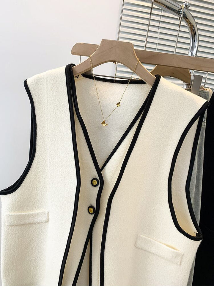 【outer】切り替えベスト　M27341