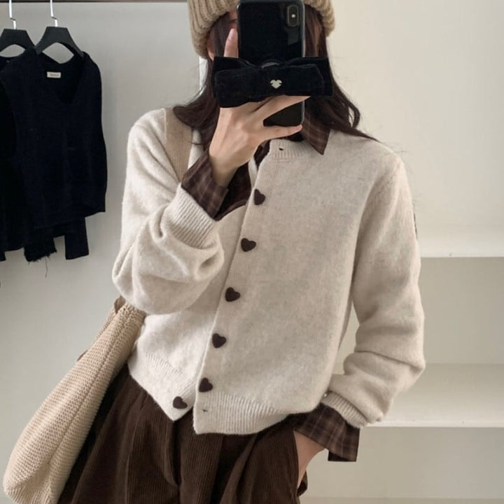 【outer】ニットカーデ　M25828
