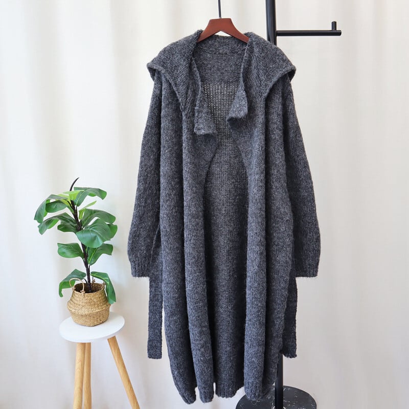 【outer】ロング丈ニットカーデ　M26843