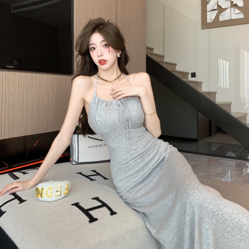 【dress】大人らしい ファッションキャミワンピース　M16936
