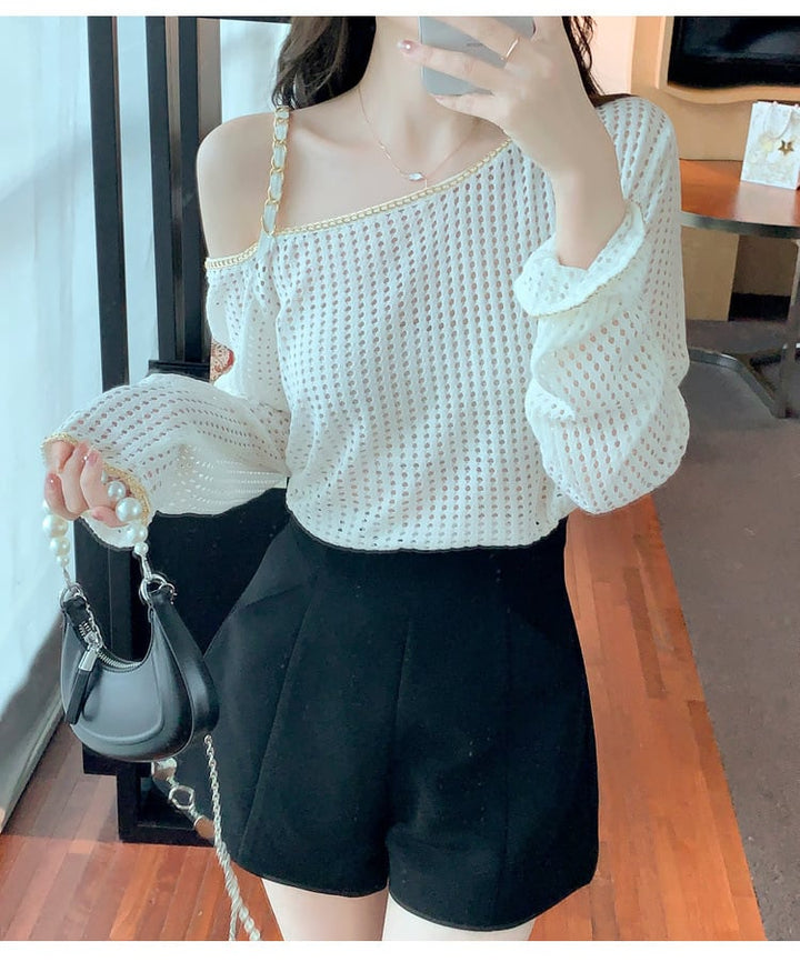 【tops】紫外線対策トップス　M25266