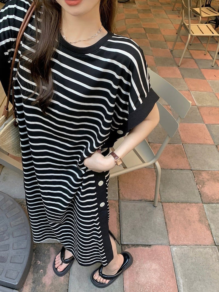 【dress】ボーダー柄ワンピース　M25123