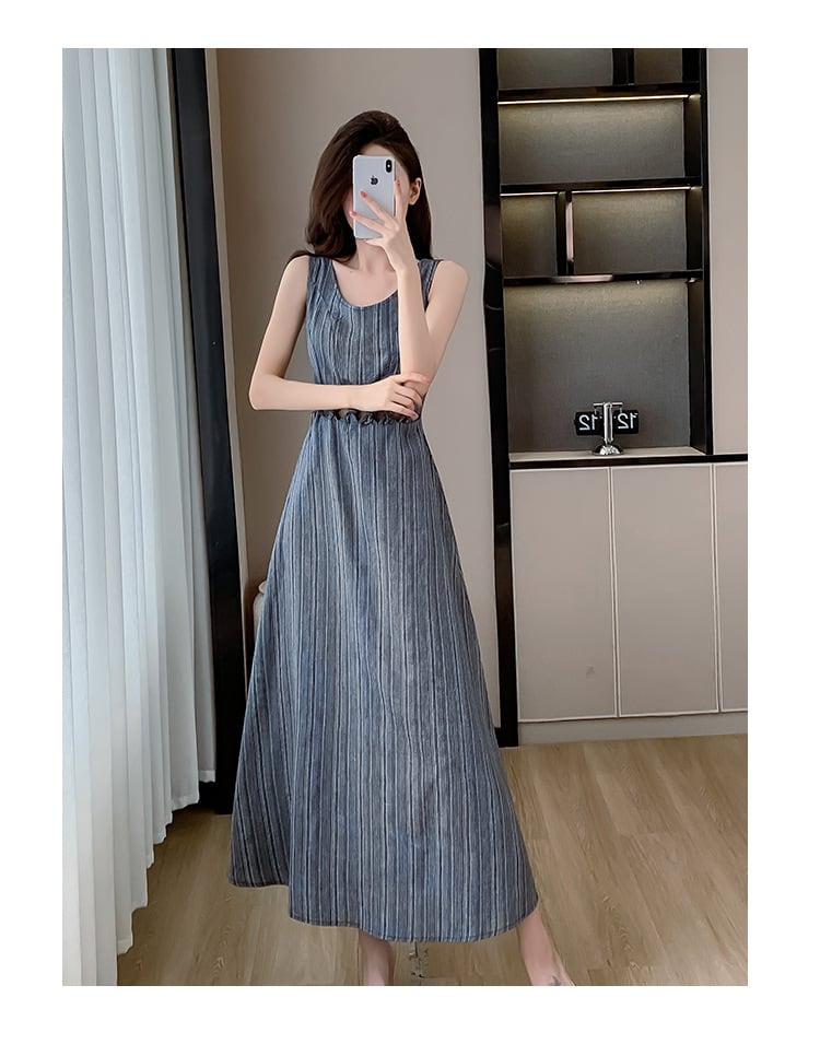 【dress】ノースリーブワンピース　M25098