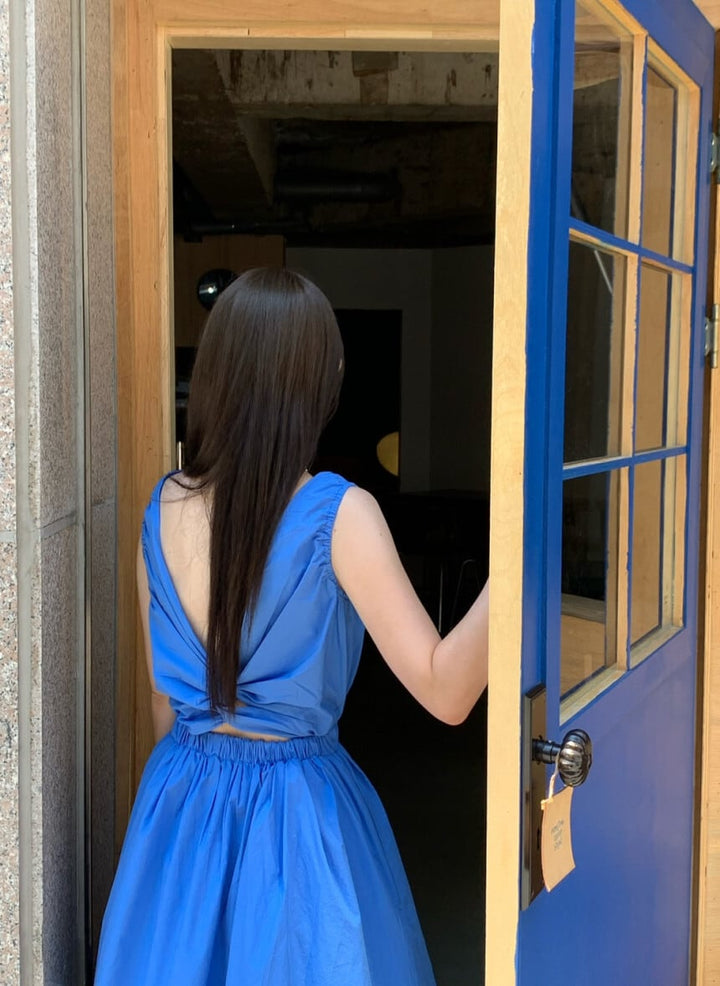 【dress】バックレスワンピース　M25066