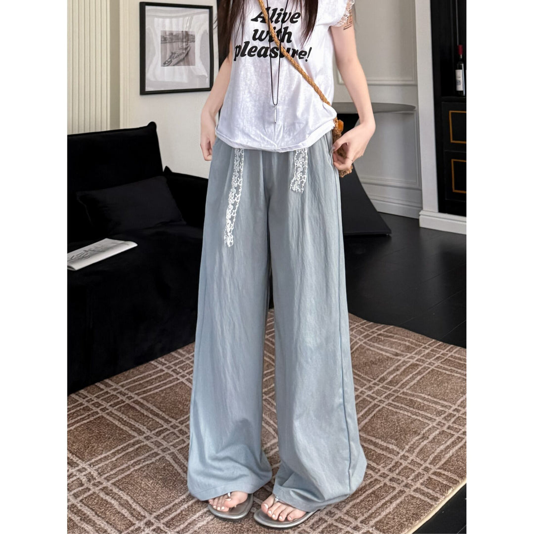 【bottoms】カジュアルワイドパンツ　M29850