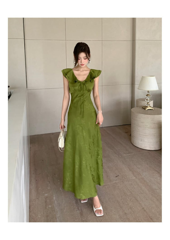 【dress】フリルワンピース　M24647
