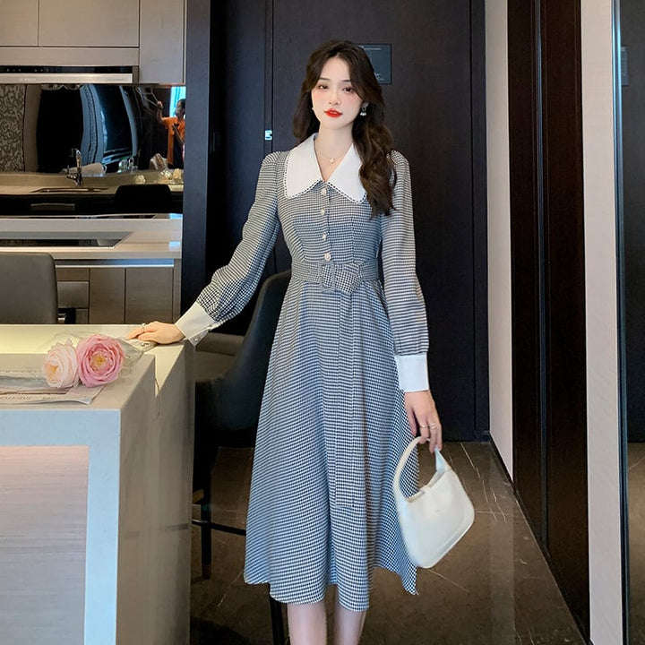 【dress】早い者勝ちエレガントドールカラーワンピース　M17422
