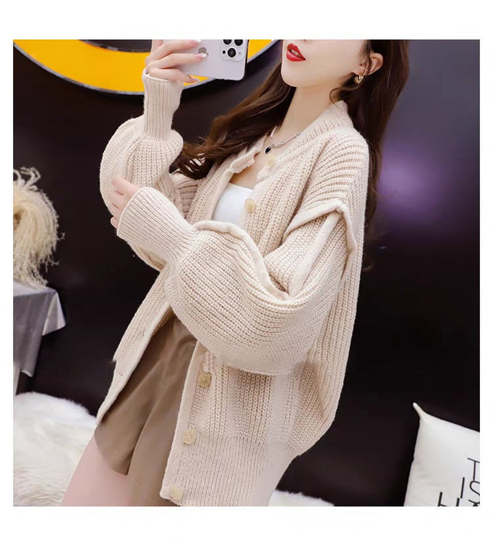 【outer】好感度UPスウィートカーディガン合わせやすい　M17560
