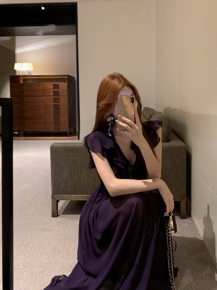 【dress】フリル デートワンピース　N2686