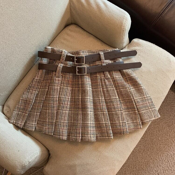 【bottoms】プリーツスカート　M27357