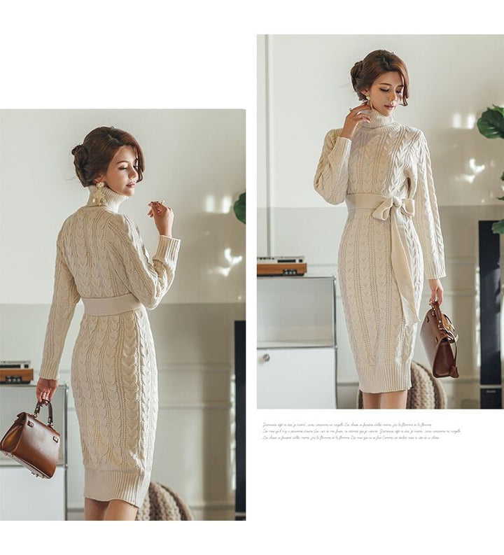 【dress】ハイネックワンピース　M18805